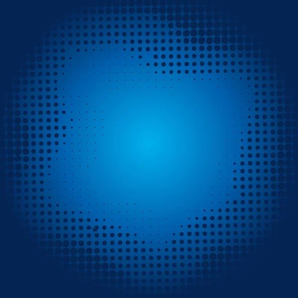 Halftone blauwe achtergrond voorraad vector — Stockvector