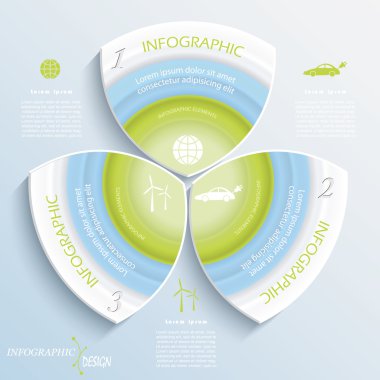 tasarlamak vektör tasarım Eko Infographic