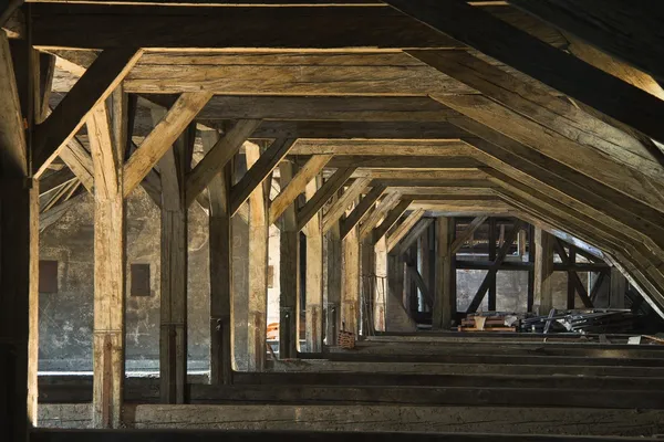 Old roof, old attic — Stock Image Old roof, old attic Stock Image