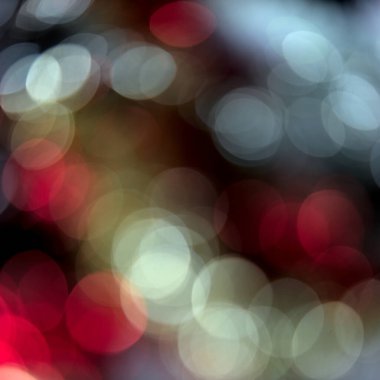 Şenlikli bulanık kırmızı ve beyaz Noel arkaplanı