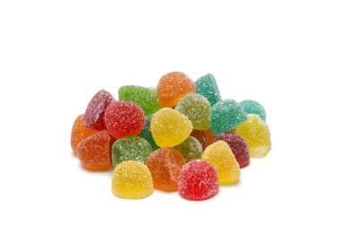 çeşitli değişik tatlar candies