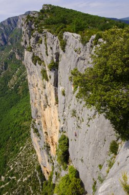 Verdon içinde tırmanma
