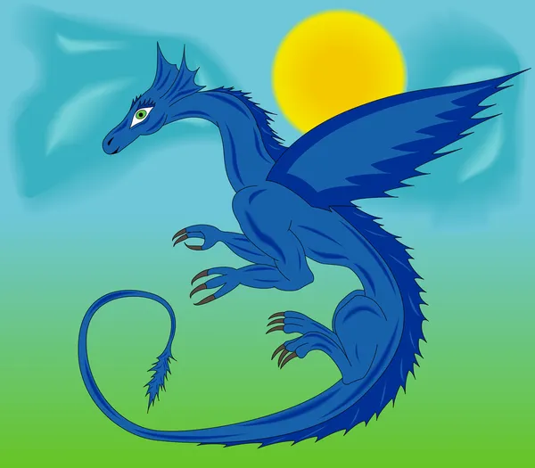 Sky Blue dragon