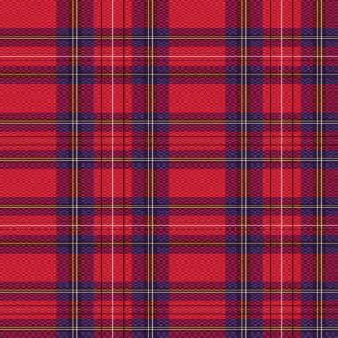 dikdörtgen tartan kırmızı kumaş sorunsuz doku 