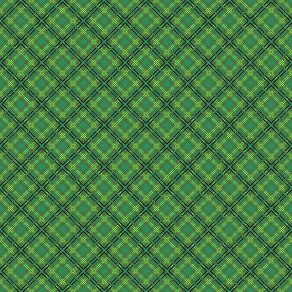 Seamless mesh pattern over green — Stock Vector