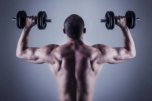 Back muscles — Stock Photo, Image