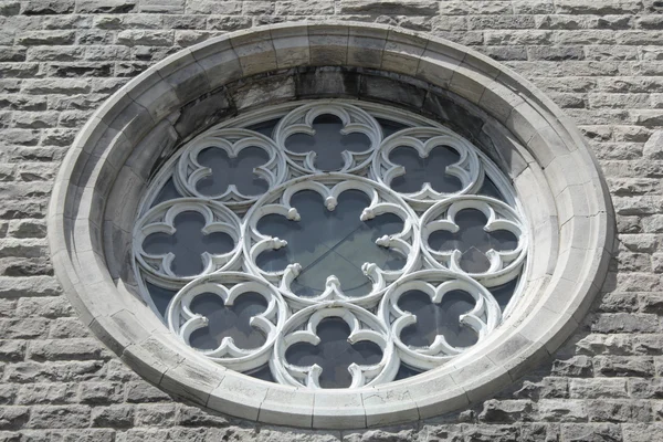 Ornamental window of a church — Stock Photo, Image