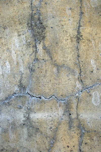 Old cracked concrete wall: grunge background — Stock Photo, Image