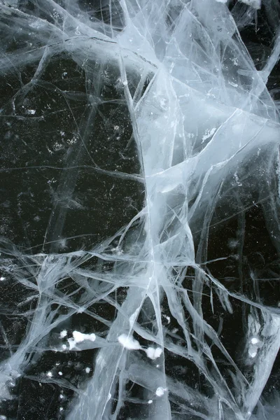 Spooky buz ve katı atık — Stok fotoğraf