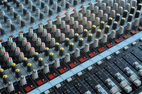 Professional mixing console — Stock Photo, Image