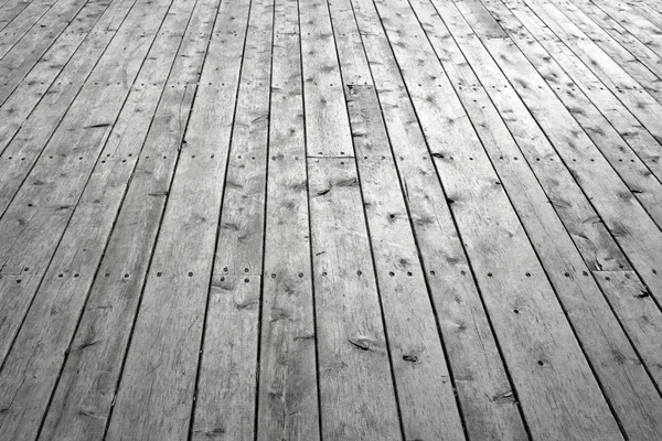 Knotty wooden floor — Stock Photo, Image