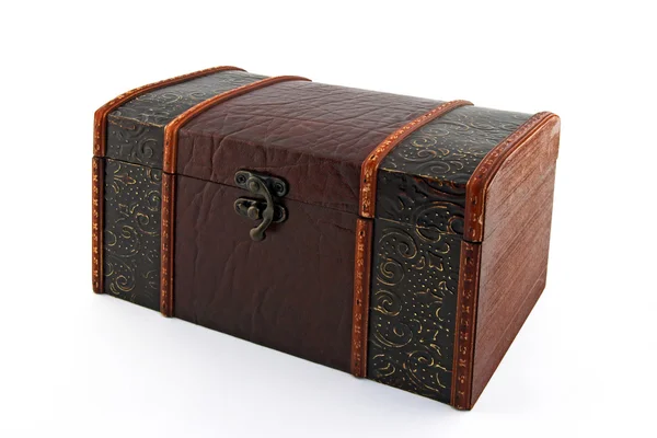 Retro style treasure chest — Stock Photo, Image