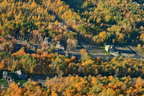 View of a newly constructed suburban district — Stock Photo, Image