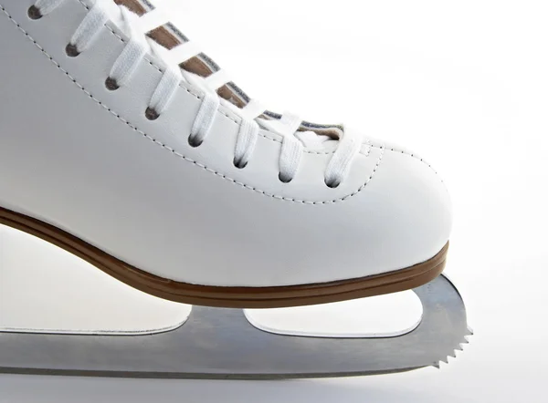 Bout et lame d'un patinage artistique — Photo