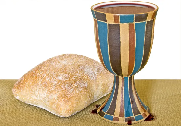 Bor és kenyér — Stock Fotó
