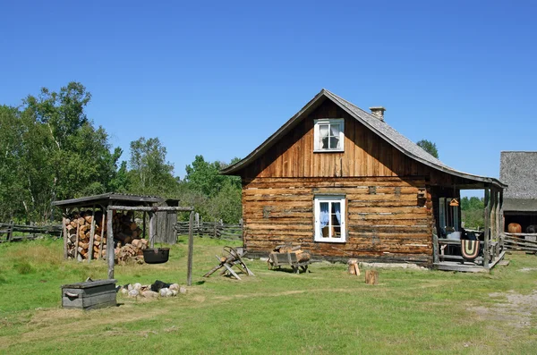 Casa rural tradicional canadense — Fotografia de Stock