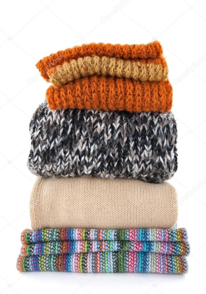 Warm wool clothing