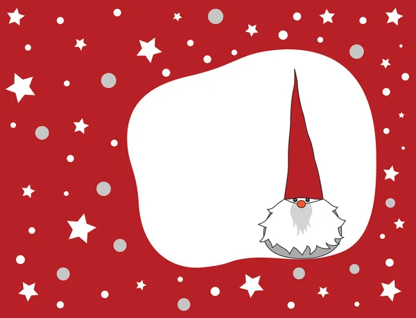 Gnome de Noël — Image vectorielle