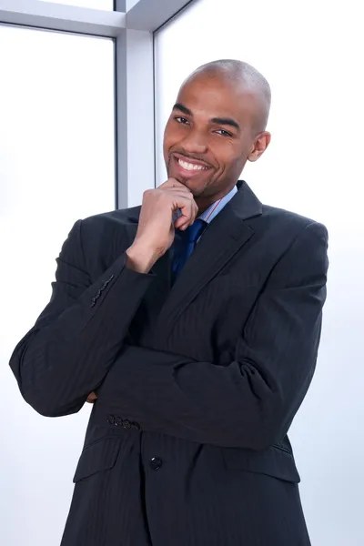 Smiling charismatic businessman — Stock Photo, Image