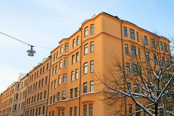 Bâtiments résidentiels dans le centre de Stockholm — Photo