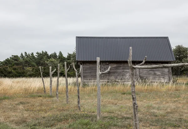 Starý dům v rybářské vesnici — Stock fotografie