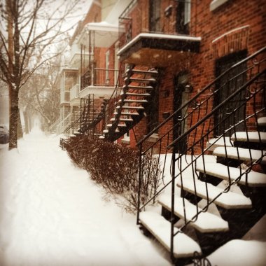 Montreal kar fırtınası