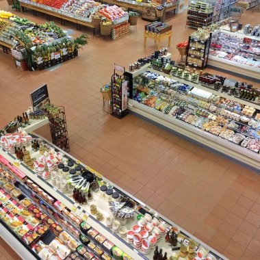 Montreal, Quebec, Kanada. Loblaws süpermarket .