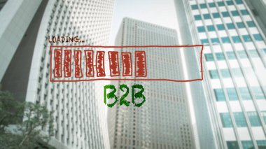 Sokak İşareti B2b Için Yön Yolu