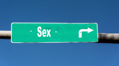 Sokak İşareti Sex Için Yön Yolu