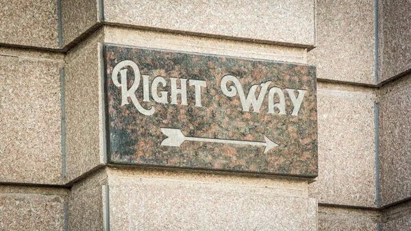 Sokak doğru yol yön Imzala