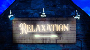 Sokak oturum yönü gevşeme için yol