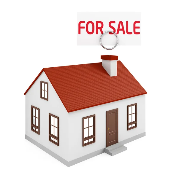 Haus zum Verkauf — Stockfoto