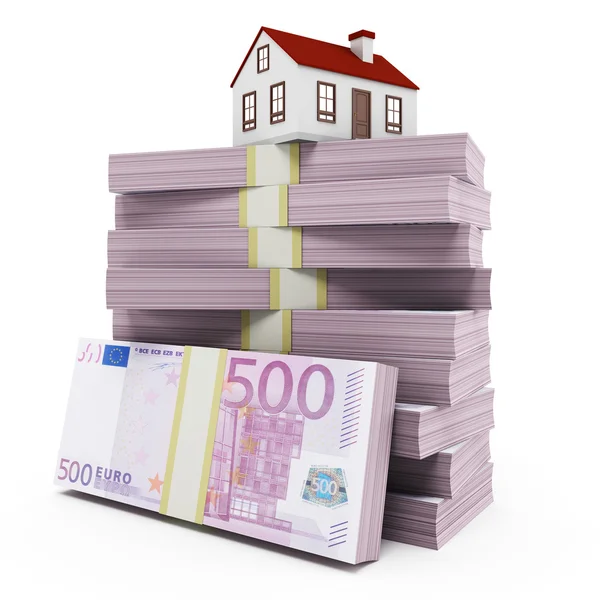 Euro immobiliare Immagine Stock