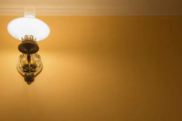 Belysning i sovrummet — Stockfoto
