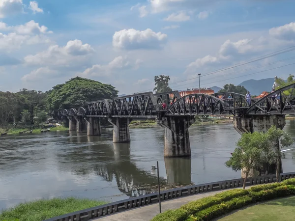 Bridge across the river — Stock Photo, Image