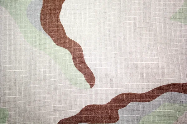 Desert camouflage fabric — Stock Photo, Image