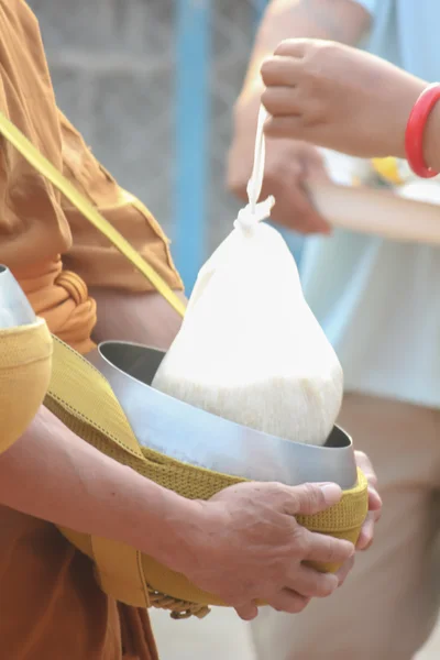 The merit to the monks — Stock Photo, Image