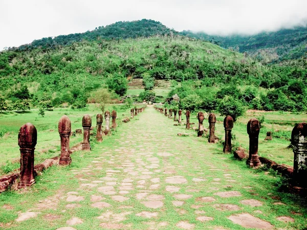 El Castillo de Wat Phu en Laos —  Fotos de Stock