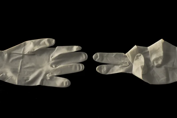 Hälsa handskar — Stockfoto