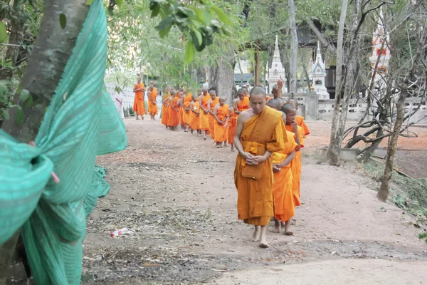 Young monk being ordinated — Stock Photo, Image