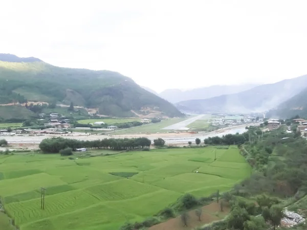 부탄에 풍경 — 스톡 사진