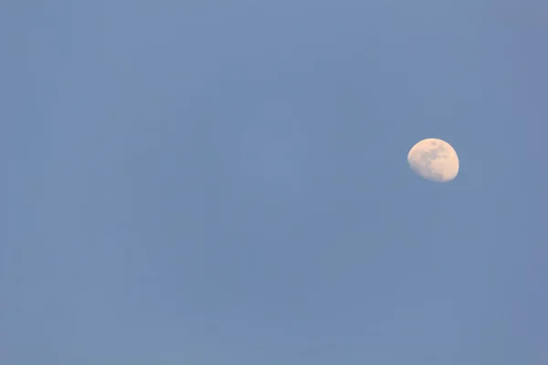 Månen i dagsljus — Stockfoto