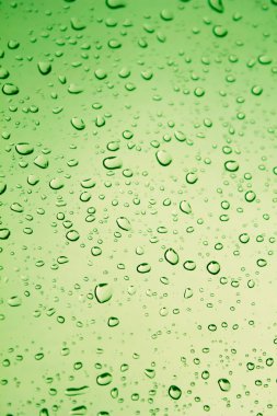 Camdaki su damlacıkları