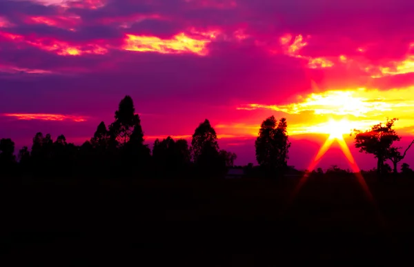 Abendhimmel — Stockfoto