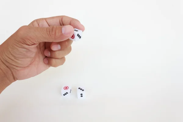 Toss the dice — Stock Photo, Image