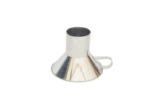 Funnel on white background — Stock Photo, Image