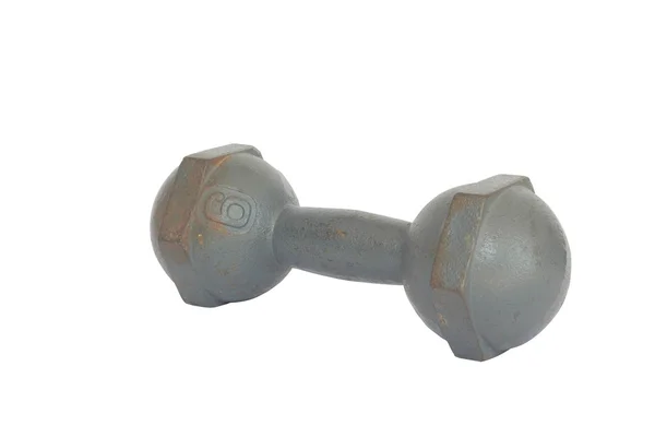 Dumbbell on white background — Stock Photo, Image