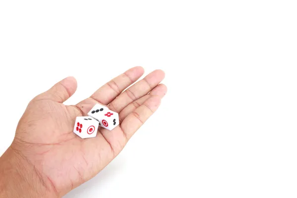 Toss the dice — Stock Photo, Image