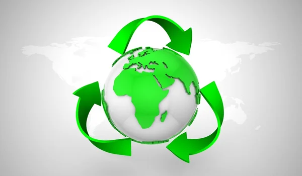 Symbol recyklace — Stock fotografie