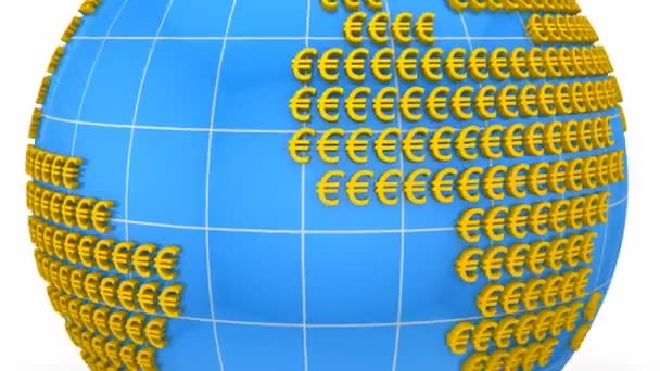 World currency — Stock Video